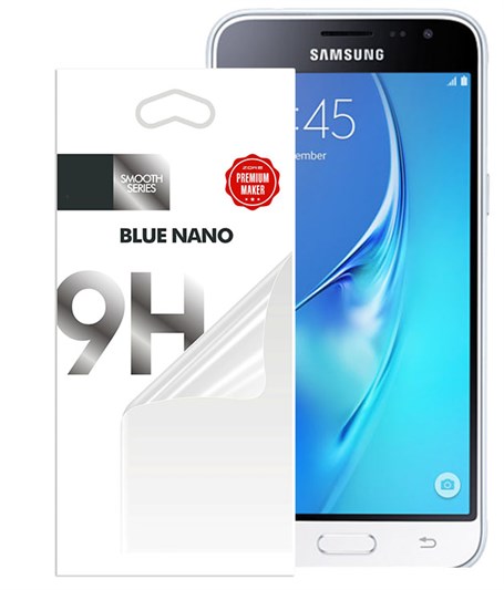 Samsung Galaxy J3 2016 Ekran Koruyucu Blue Nano Ekran Filmi Kırılmaz |  Ücretsiz Kargo