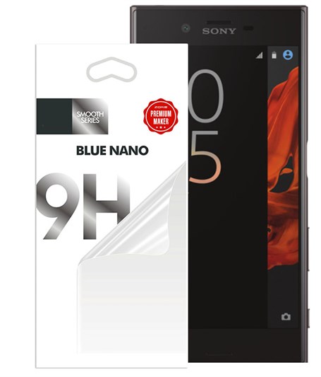 Sony Xperia XZ2 Ekran Koruyucu Blue Nano Ekran Filmi Kırılmaz