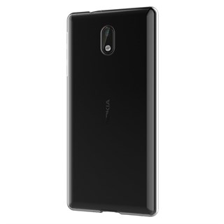 Nokia 3 Şeffaf Silikon Koruma Kılıf