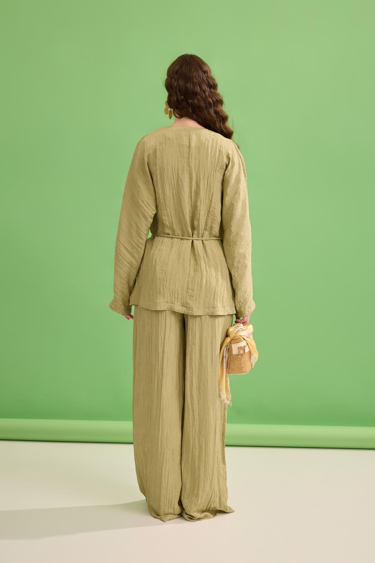 Ada Bağlamalı Pilili Takım - Çağla