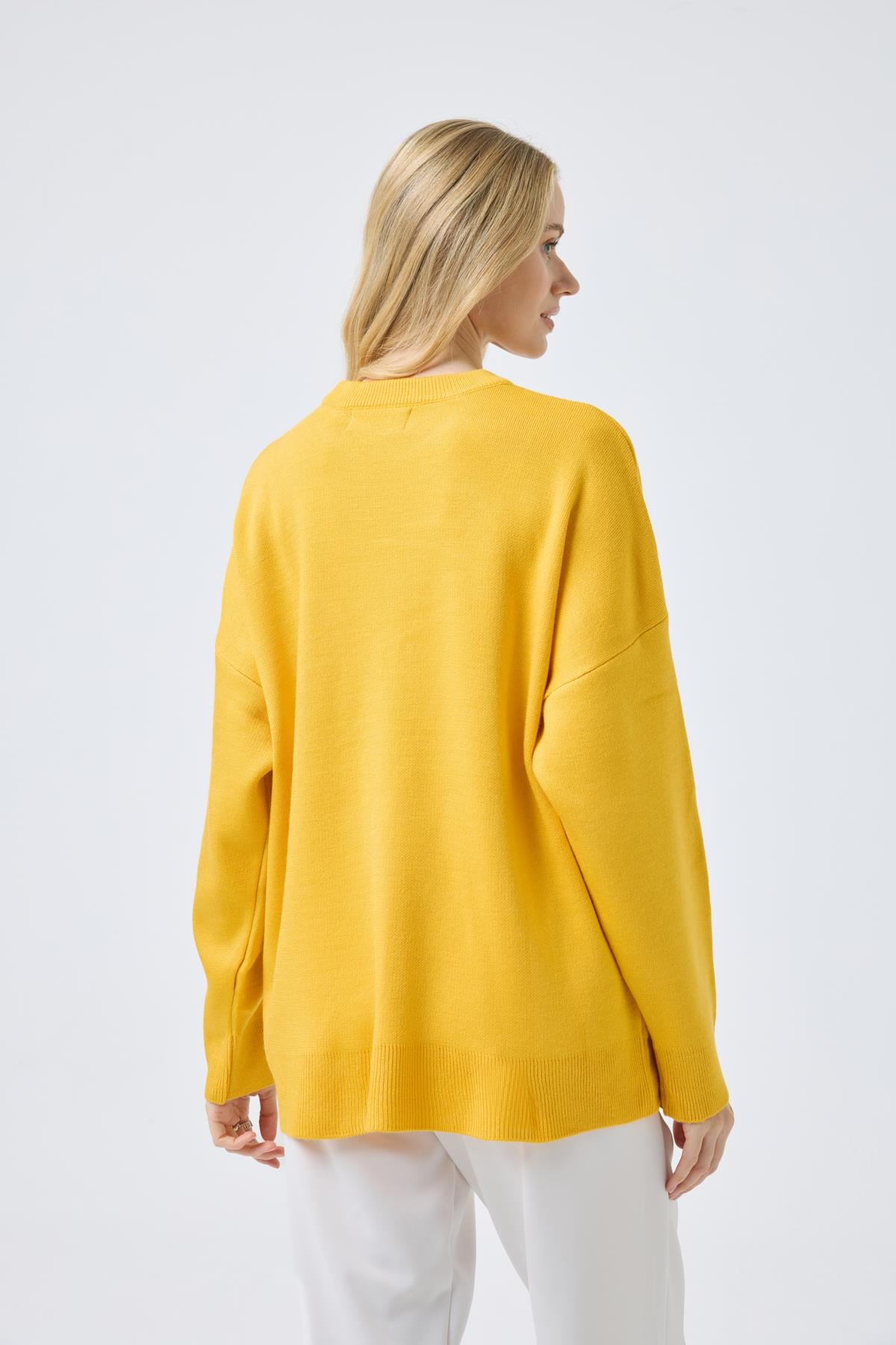 Alona Basic Kazak - Sarı 