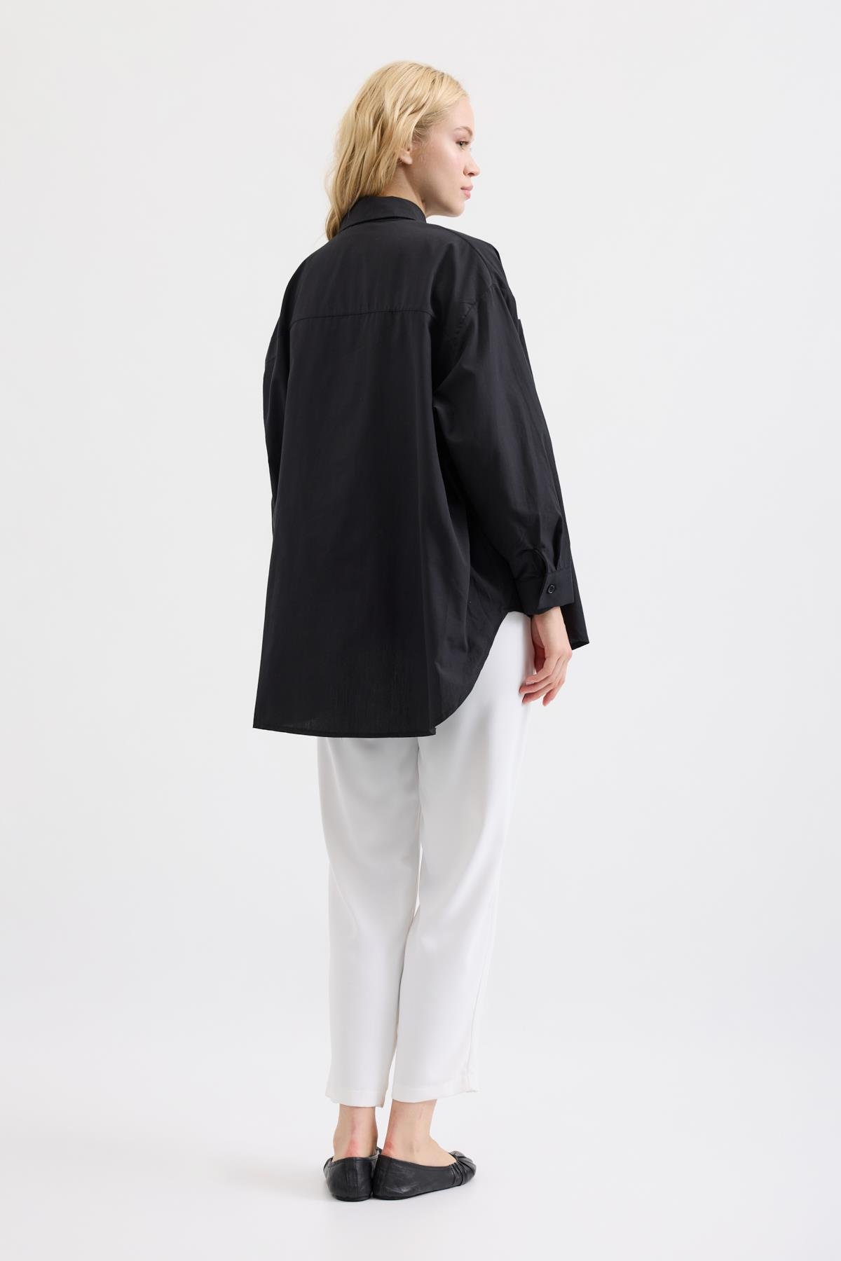 Amor Basic Gömlek - Siyah