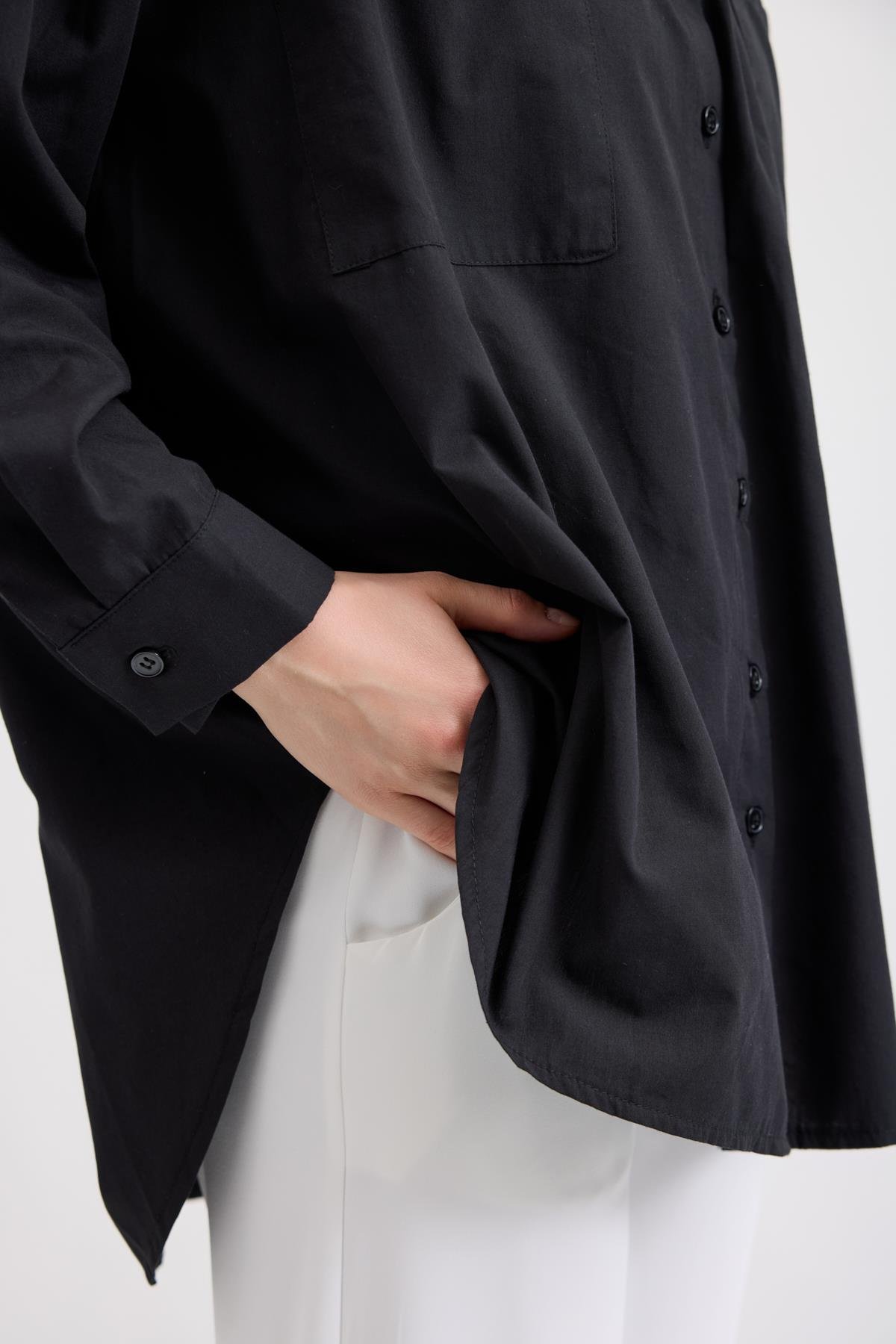 Amor Basic Gömlek - Siyah