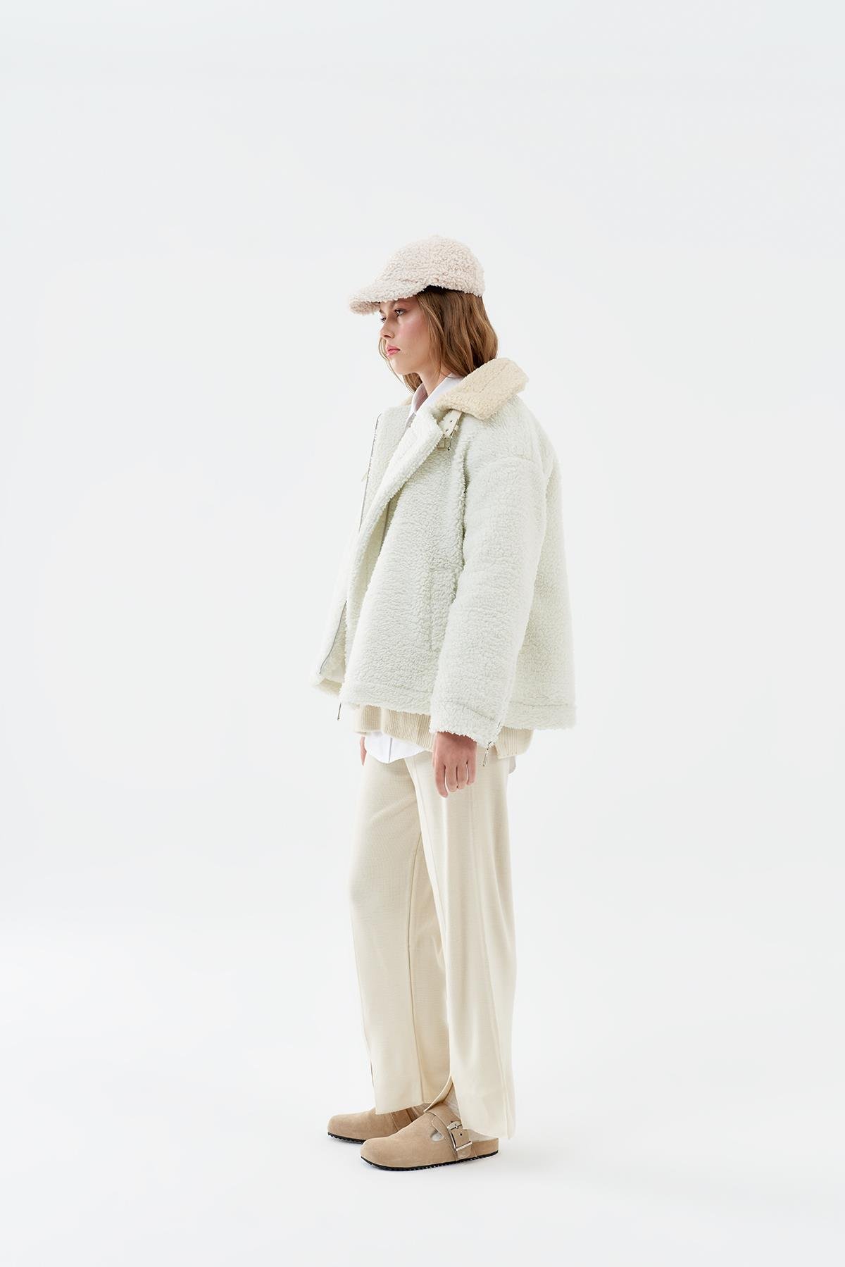 ARES PELUŞ MONT - BEYAZ 