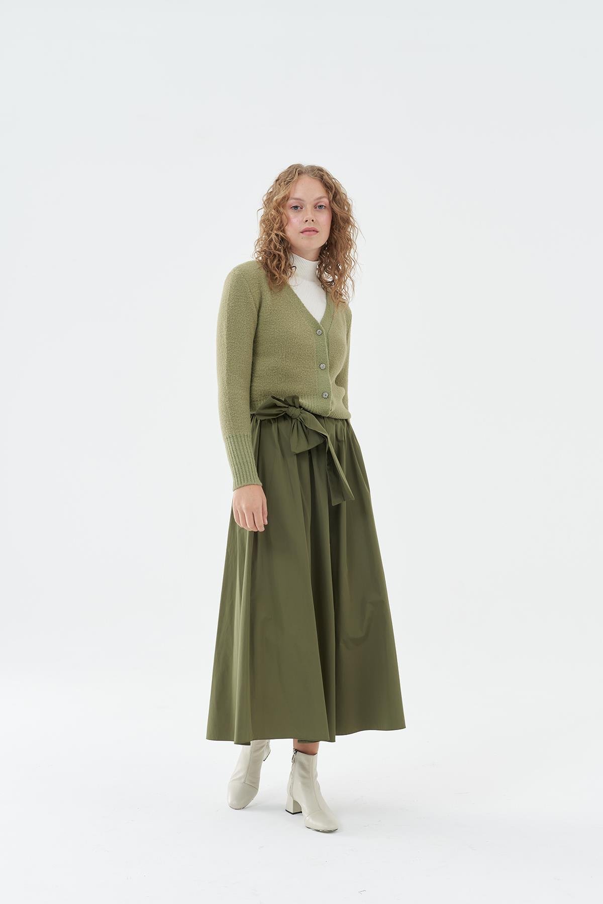 LEDA PARAŞÜT ETEK - HAKİ