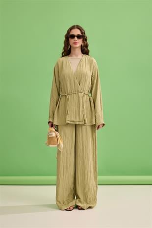 Ada Bağlamalı Pilili Takım - Çağla