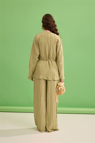 Ada Bağlamalı Pilili Takım - Çağla