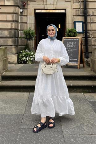 ALEYNA'NIN AHSEL MODAL ELBİSE KOMBİNİ