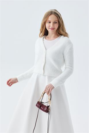 ALLER ZİNCİR DETAYLI ÇANTA - BORDO 