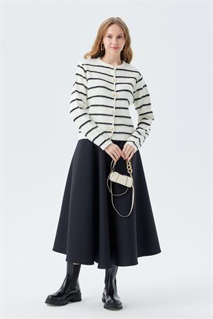 ALLER ZİNCİR DETAYLI ÇANTA - KREM 