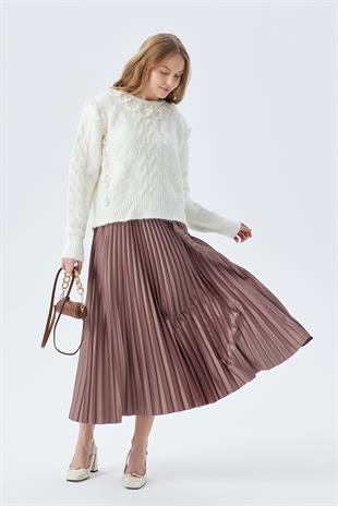 ALLER ZİNCİR DETAYLI ÇANTA - TABA 