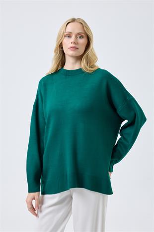 Alona Basic Kazak - Zümrüt Yeşil 