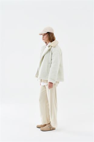 ARES PELUŞ MONT - BEYAZ 