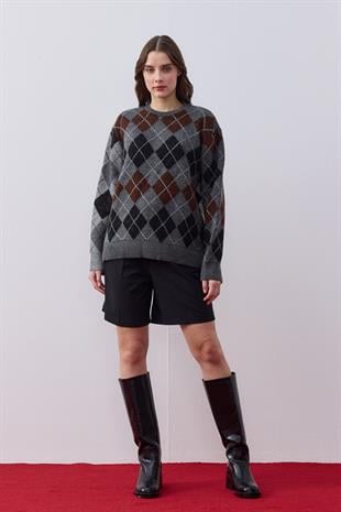 Asia Baklava Desenli Kazak 