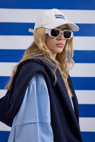 Becca Aller Detaylı Gömlek- Mavi 