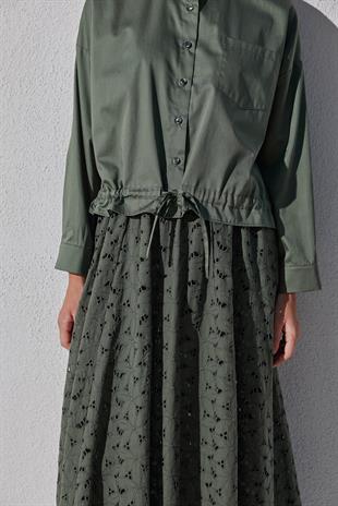 Carine Brode Etek -  Haki