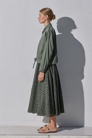 Carine Brode Etek -  Haki