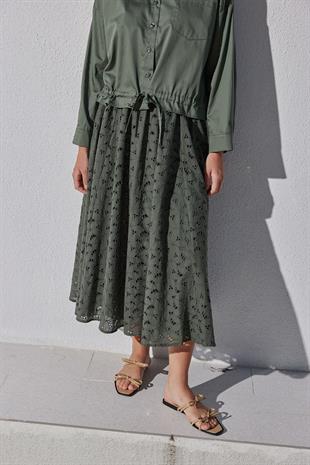 Carine Brode Etek -  Haki