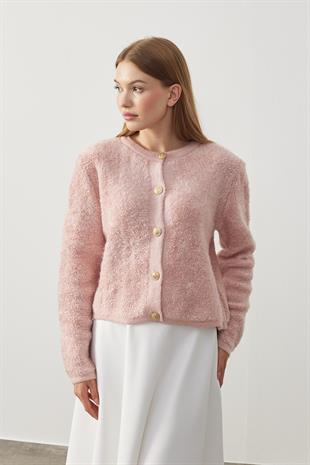 Ceremony Buklet Hırka - Pembe