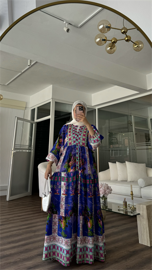 DOROTA VISCON ELBİSE - MOR