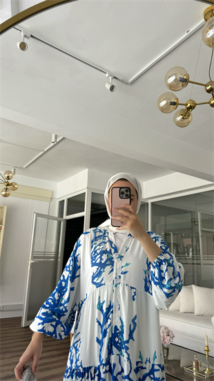 ELEANOR VISCON ELBİSE - BEYAZ