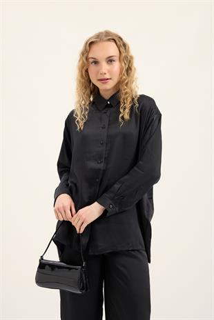 Elias Saten Takım - Siyah