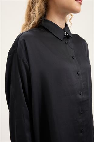 Elias Saten Takım - Siyah