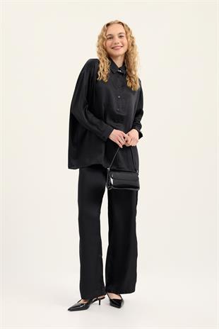 Elias Saten Takım - Siyah