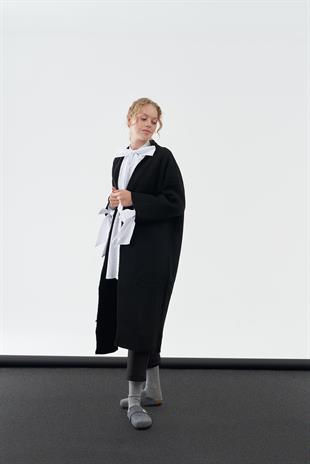 EMMA TRİKO HIRKA - SİYAH