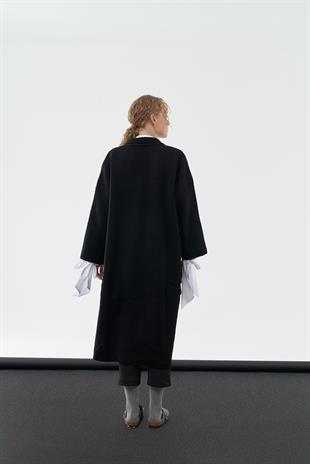 EMMA TRİKO HIRKA - SİYAH