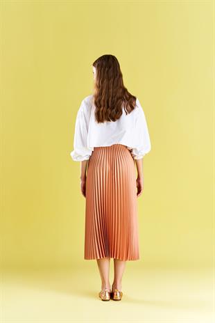 EMY PLİSOLE ETEK - SOMON