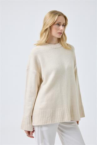 Hannah Basic Kazak - Bej 