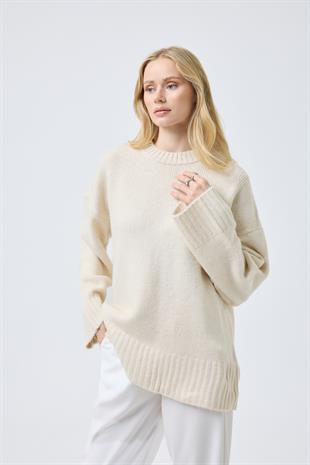 Hannah Basic Kazak - Bej 