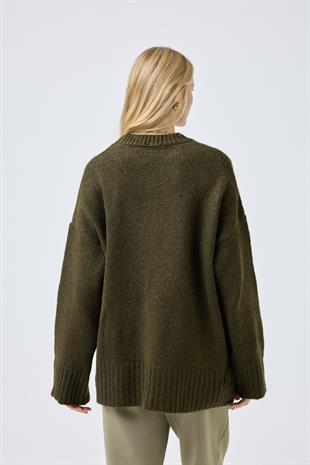 Hannah Basic Kazak - Haki 