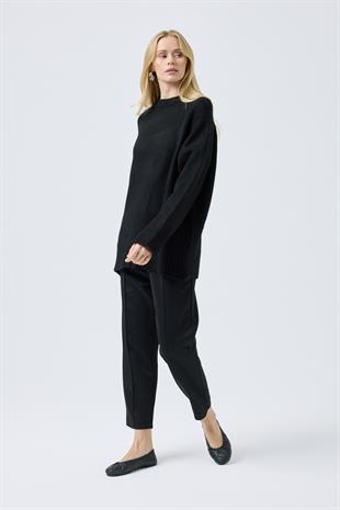 Hannah Basic Kazak - Siyah 