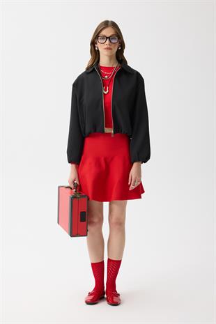 Harmony Bomber Ceket - Siyah 