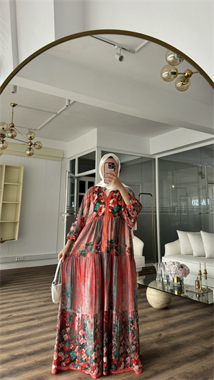 HAYLEY VİSCON ELBİSE