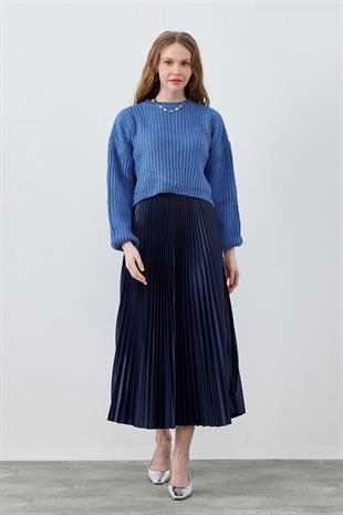 Helena Örme Kazak- İndigo