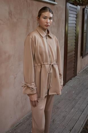 İndia Bağlamalı Skuba Takım-Camel