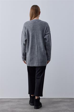 Joyce Basic Kazak- Gri