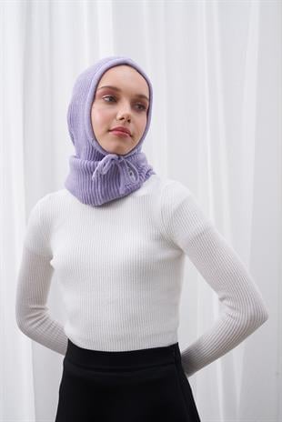 KAPÜŞONLU BERE - LİLA