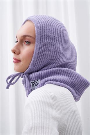 KAPÜŞONLU BERE - LİLA