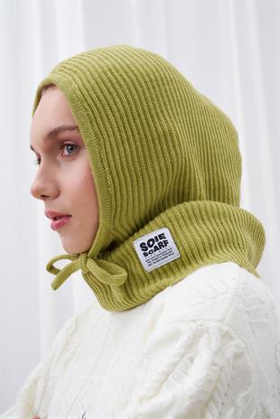 KAPÜŞONLU BERE - YEŞİL