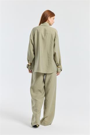 Kewin Modal Palazzo Pantolon - Çağla