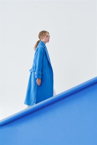 LARA BUKLET KABAN - MAVİ