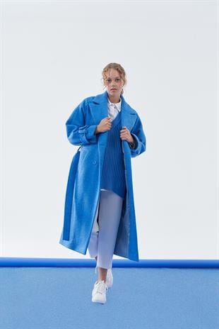 LARA BUKLET KABAN - MAVİ