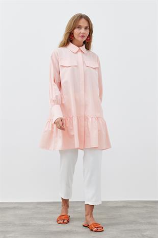 LİONA KEMERLİ GÖMLEK - YAVRUAZĞI