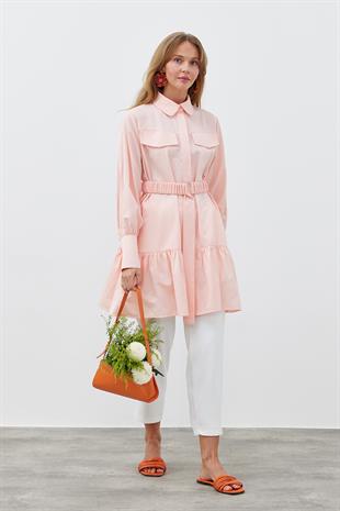 LİONA KEMERLİ GÖMLEK - YAVRUAZĞI