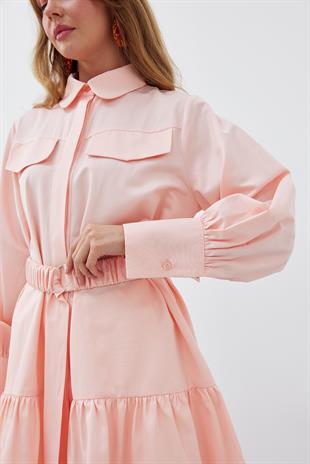 LİONA KEMERLİ GÖMLEK - YAVRUAZĞI