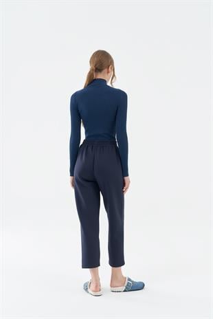 LİZA SCUBA PANTOLON - LACİVERT